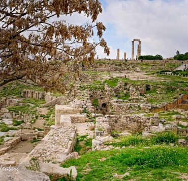 Amman-Citadellet-Jordanien