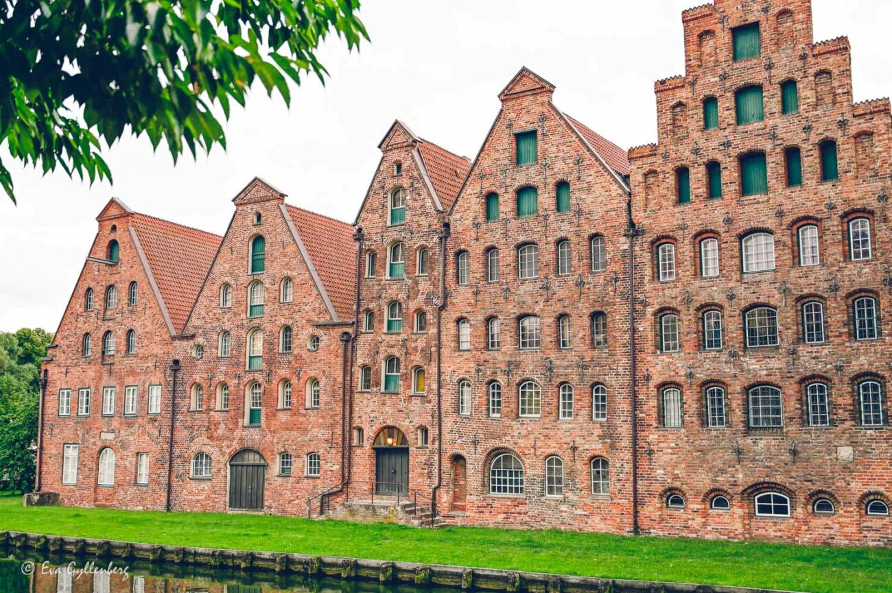 De vackra tegelhusen i Lübeck som var saltlager