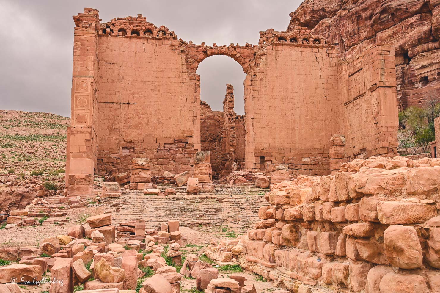 Ruins in Petra