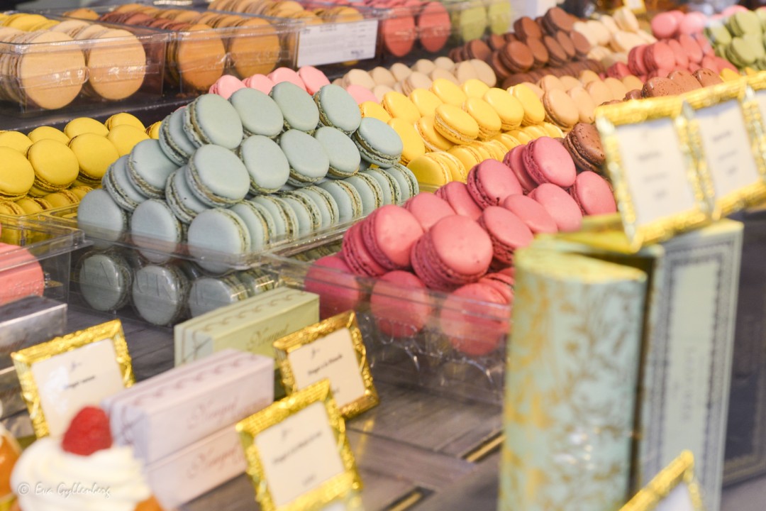 Macarons på Laduree