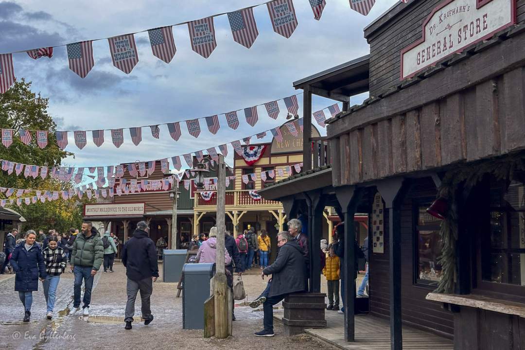 Vilda västern-tema i Hansa-Park