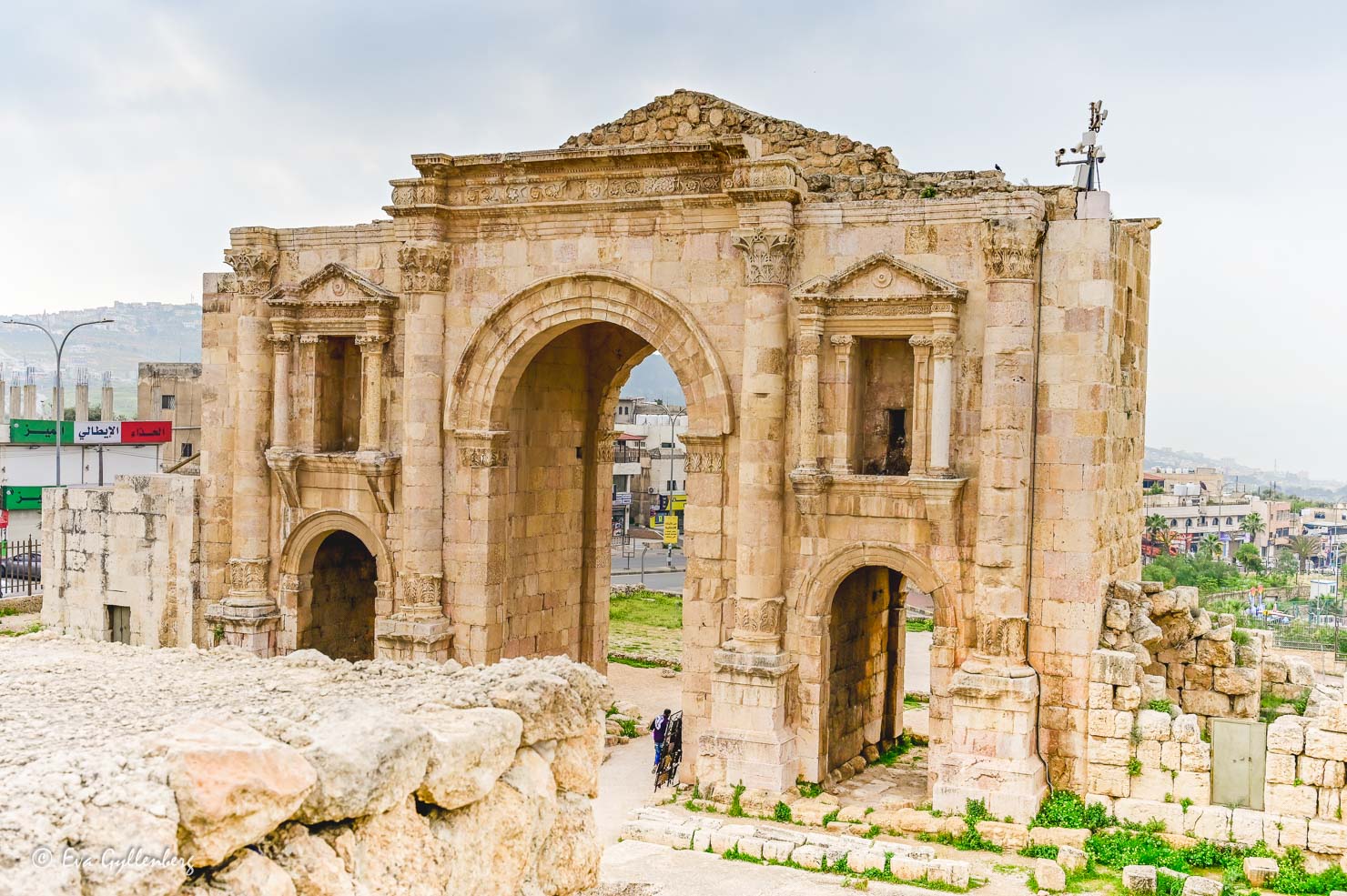 Stadsporten till Jerash