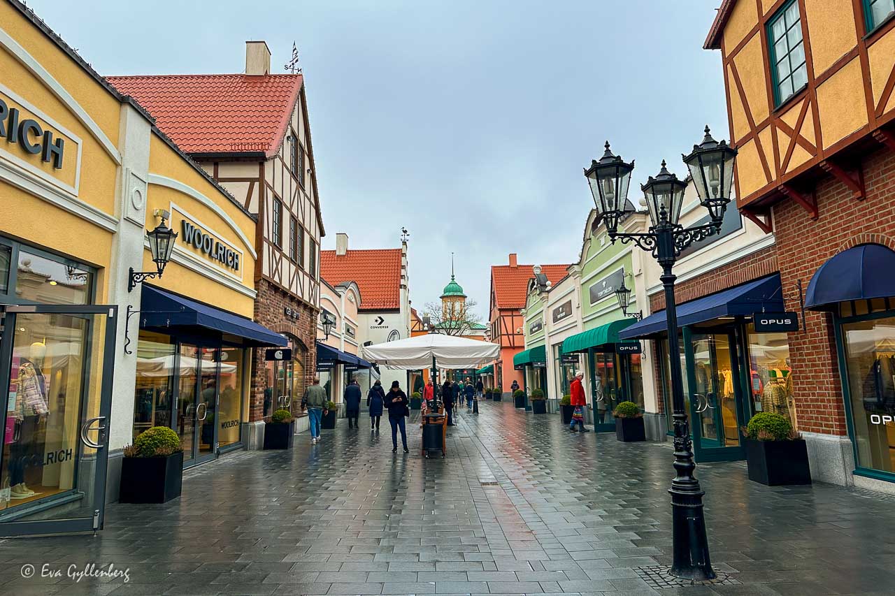 En av alla designer outlets i Europa