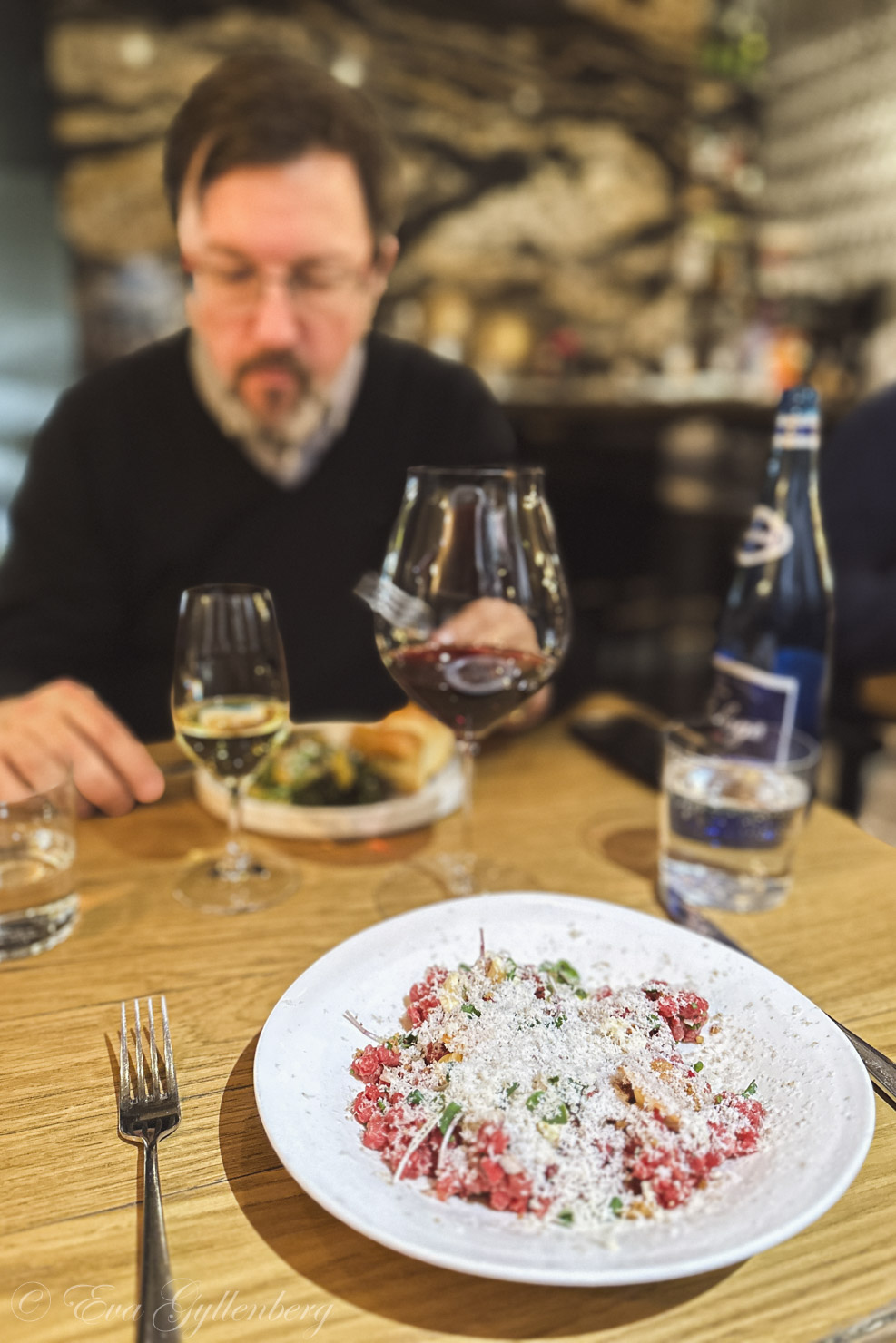Beef tartare på Kieliszki na Próżnej 