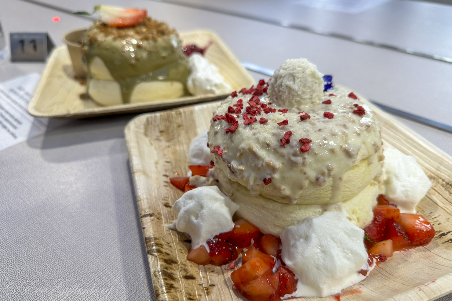 Fluffy japanska pannkakor